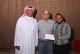 Rashid Al Qutami, CV Murthy, Serwin Rampersad